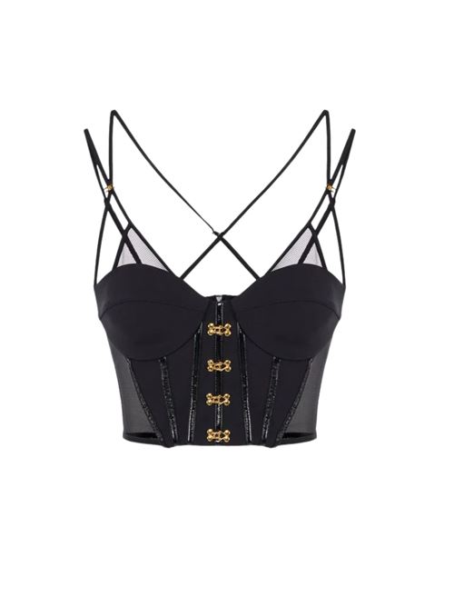 Top Corsetto con ganci Elisabetta Franchi | TO04057E2110
